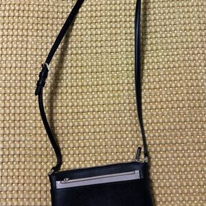 Kate Spade Black Crossbody Bag with Cream Wallet